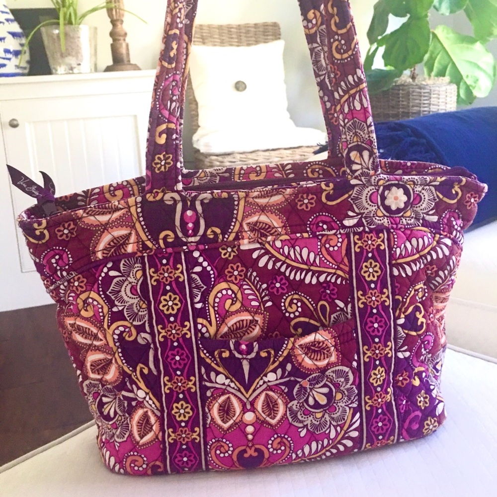 Vera Bradley Rare Mandy Safari Sunset purse tote